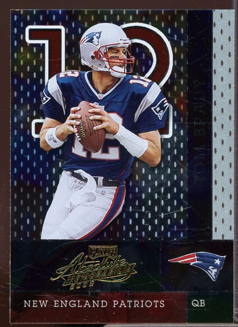 Tom Brady Card 2002 Absolute Memorabilia #134  Image 1