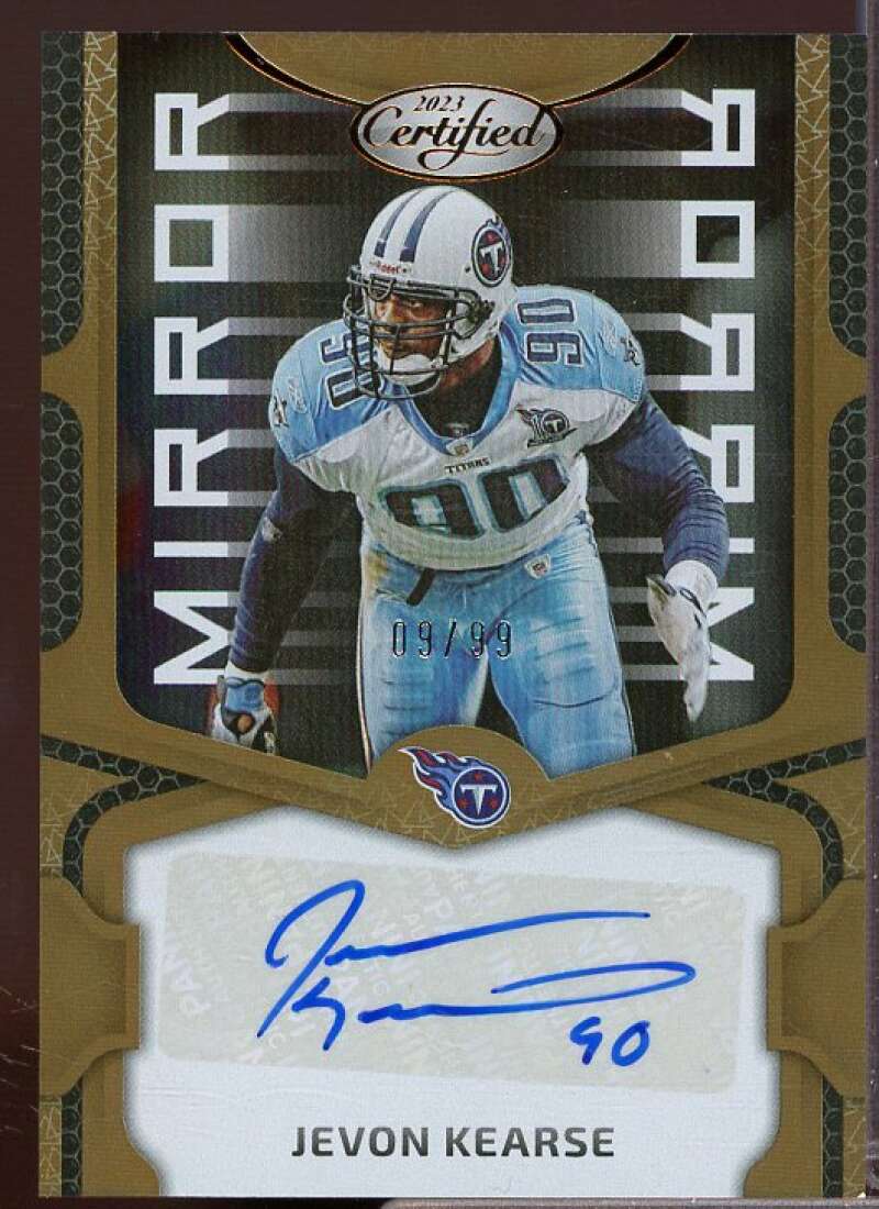 Jevon Kearse Card 2023 Certified Mirror Signatures Bronze #50  Image 1