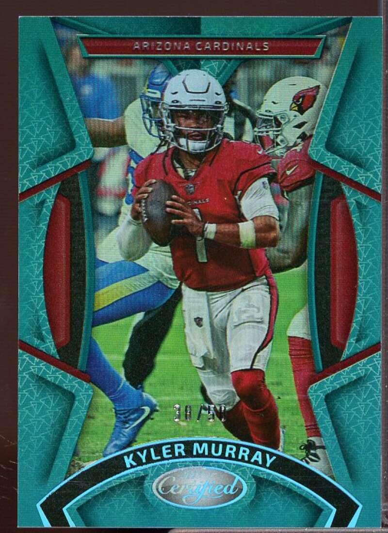 Kyler Murray Card 2023 Certified Mirror Teal #68  Image 1