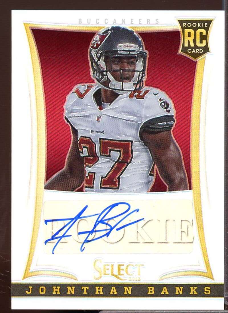 Johnthan Banks Rookie Card 2013 Select Rookie Autographs Prizm #197  Image 1