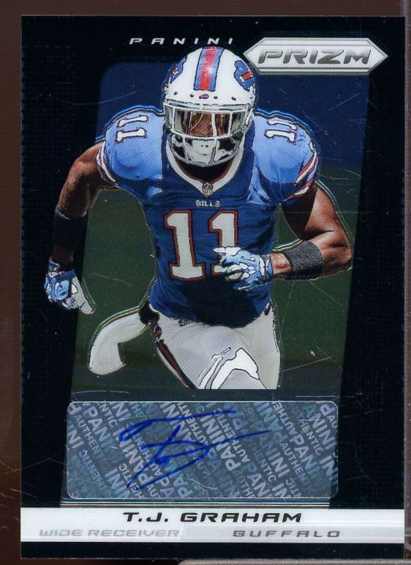 T.J. Graham Card 2013 Panini Prizm Autographs #166  Image 1