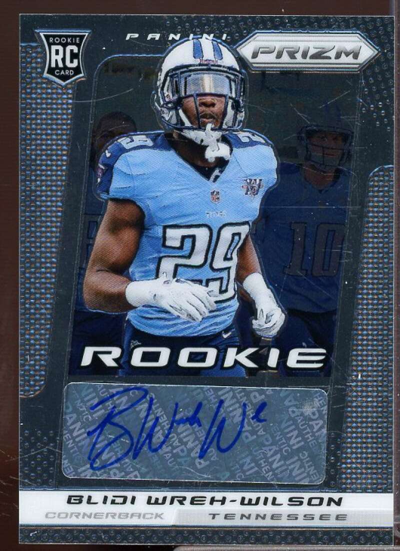 Blidi Wreh-Wilson Rookie Card 2013 Panini Prizm Autographs #301  Image 1