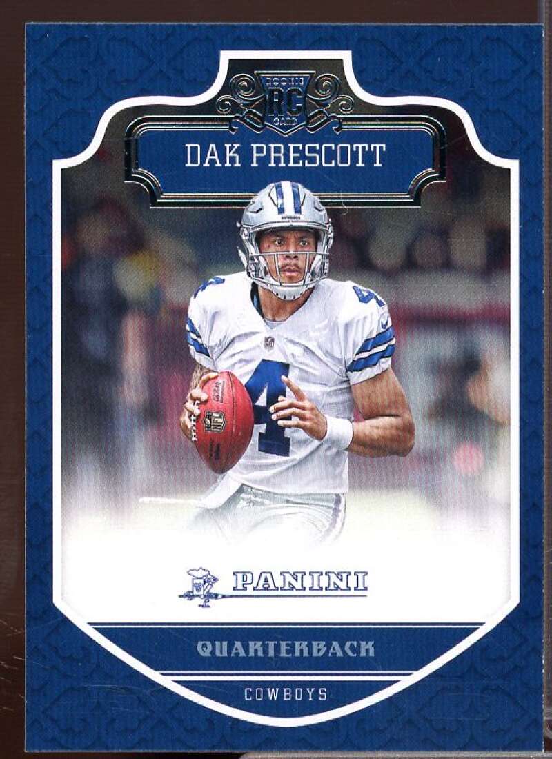 Dak Prescott Rookie Card 2016 Panini #289  Image 1