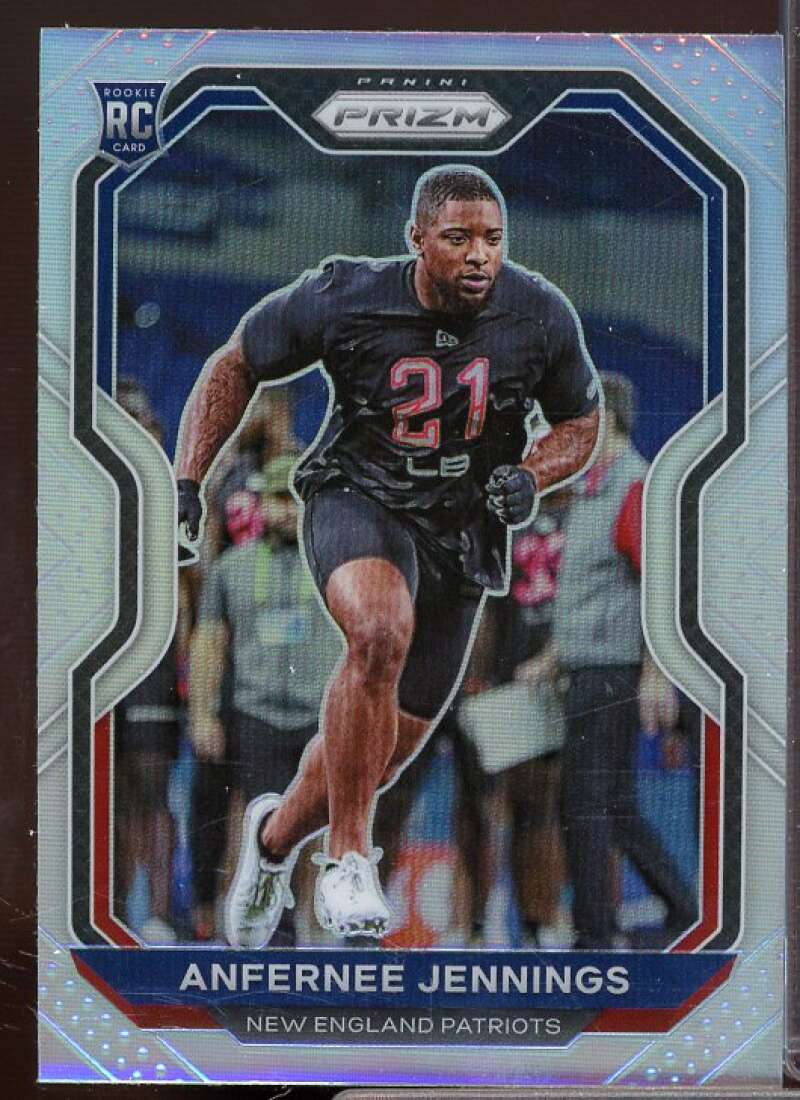 Anfernee Jennings Rookie Card 2020 Panini Prizm Prizms #371  Image 1