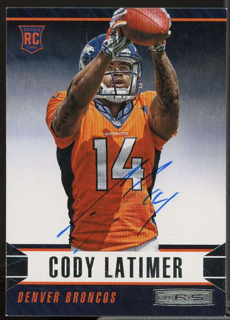 Cody Latimer RC In Person Autograph Card 2014 Rookies Stars #121A  Image 1