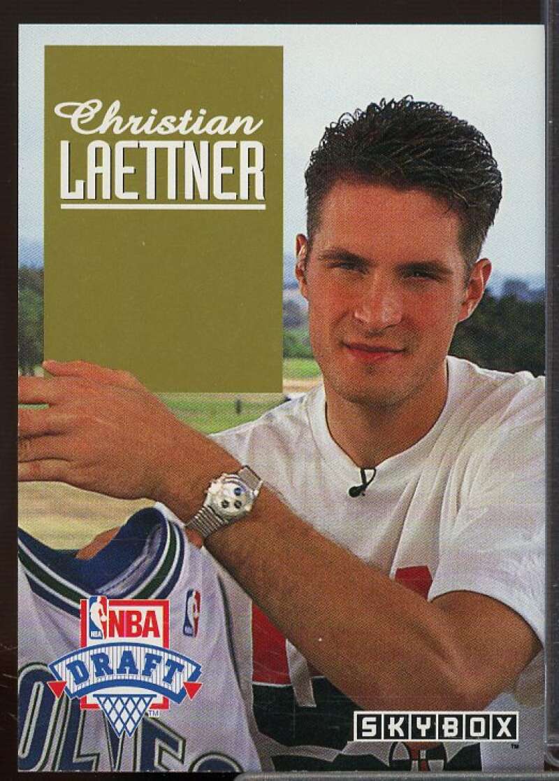 Christian Laettner Rookie Card 1992-93 SkyBox Draft Picks #DP3  Image 1