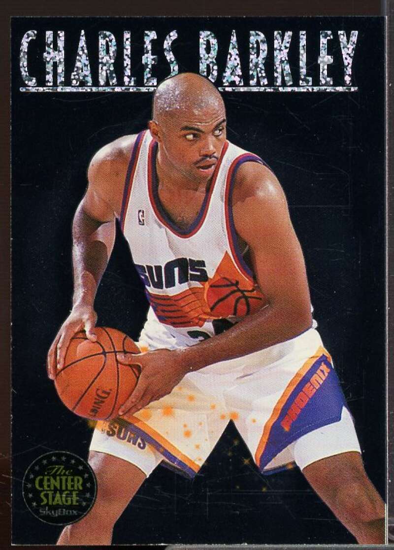 Charles Barkley Card 1993-94 SkyBox Premium Center Stage #CS3  Image 1