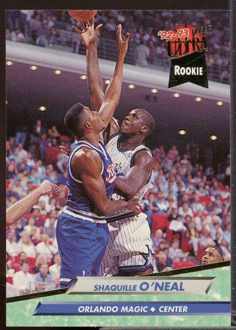 Shaquille O'Neal Rookie Card 1992-93 Ultra #328  Image 1