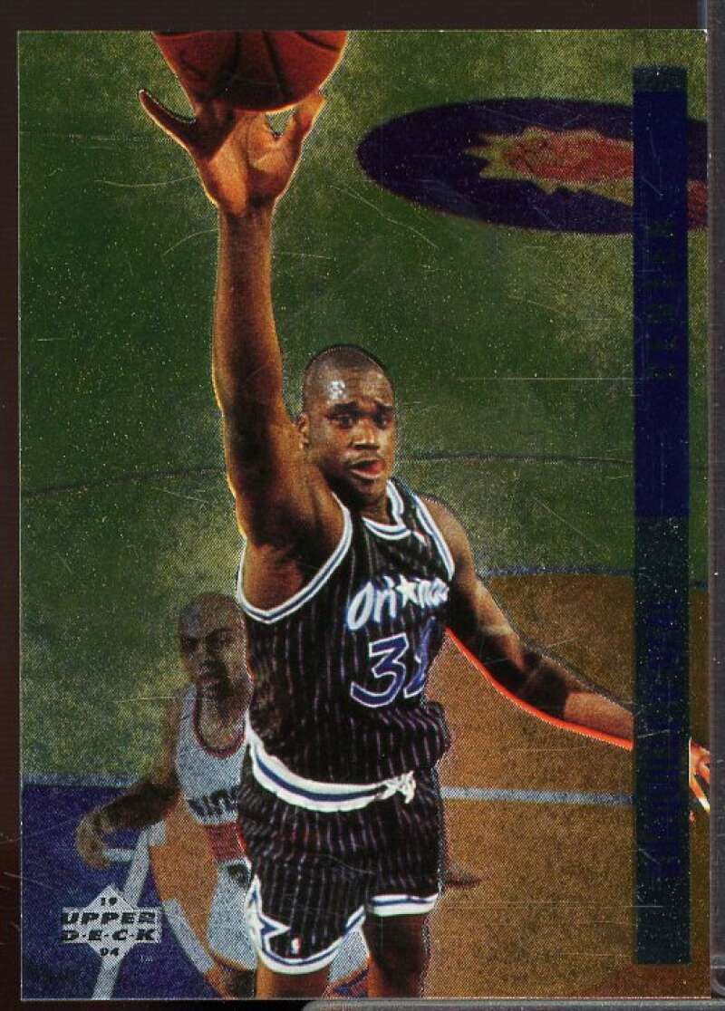 Shaquille O'Neal Card 1993-94 Upper Deck SE Behind the Glass #G13  Image 1