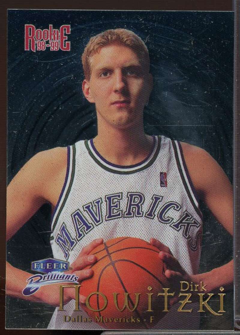 Dirk Nowitzki Rookie Card 1998-99 Fleer Brilliants #109  Image 1