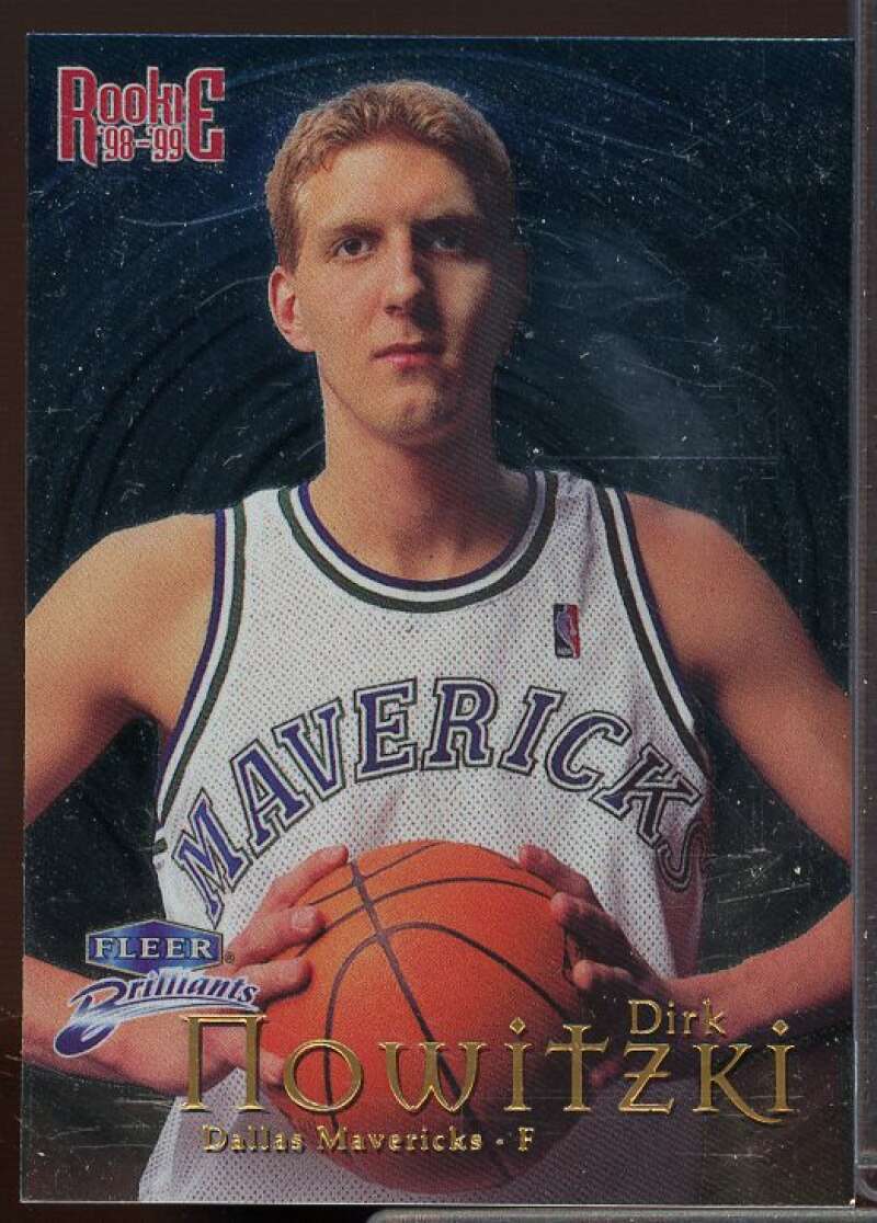 Dirk Nowitzki Rookie Card 1998-99 Fleer Brilliants #109  Image 1