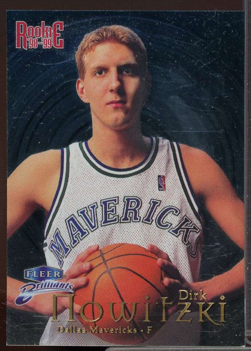 Dirk Nowitzki Rookie Card 1998-99 Fleer Brilliants #109  Image 1