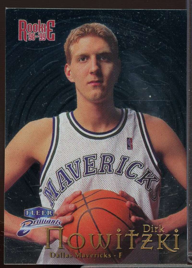 Dirk Nowitzki Rookie Card 1998-99 Fleer Brilliants #109  Image 1