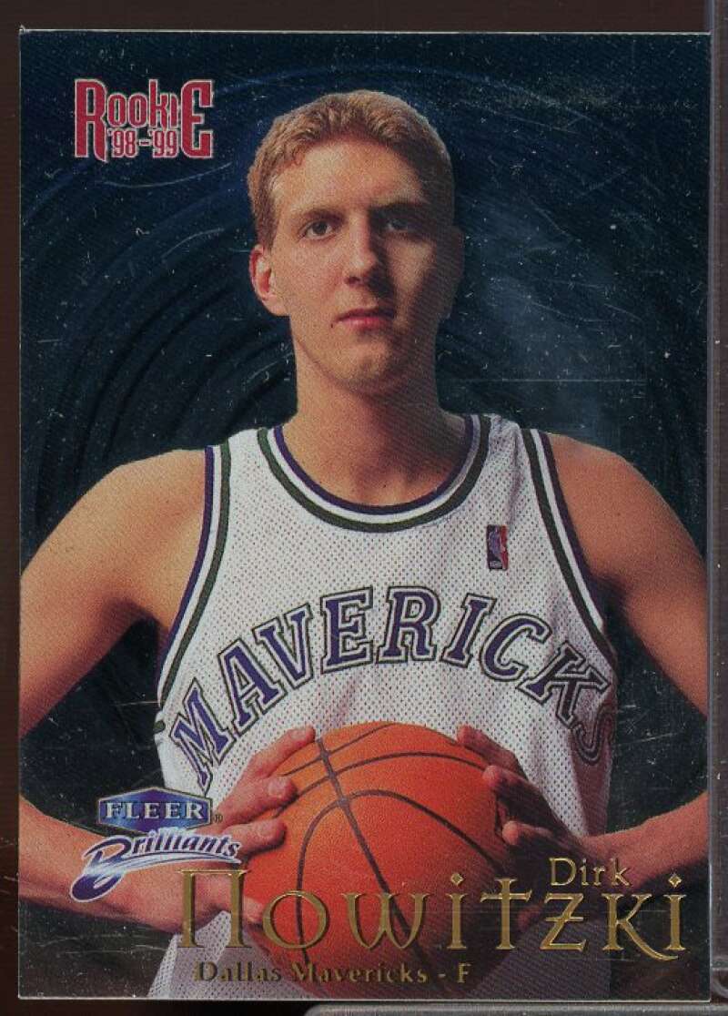 Dirk Nowitzki Rookie Card 1998-99 Fleer Brilliants #109  Image 1