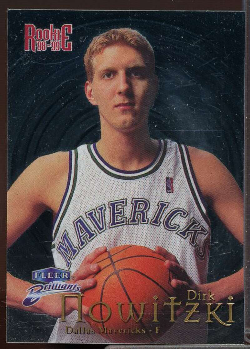 Dirk Nowitzki Rookie Card 1998-99 Fleer Brilliants #109  Image 1