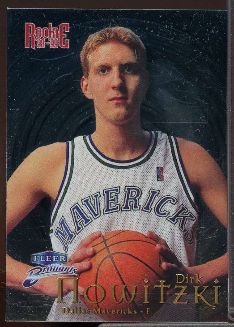 Dirk Nowitzki Rookie Card 1998-99 Fleer Brilliants #109  Image 1