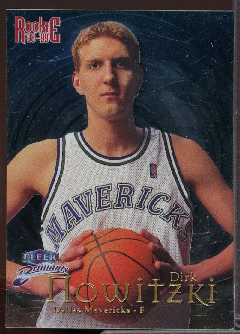 Dirk Nowitzki Rookie Card 1998-99 Fleer Brilliants #109  Image 1