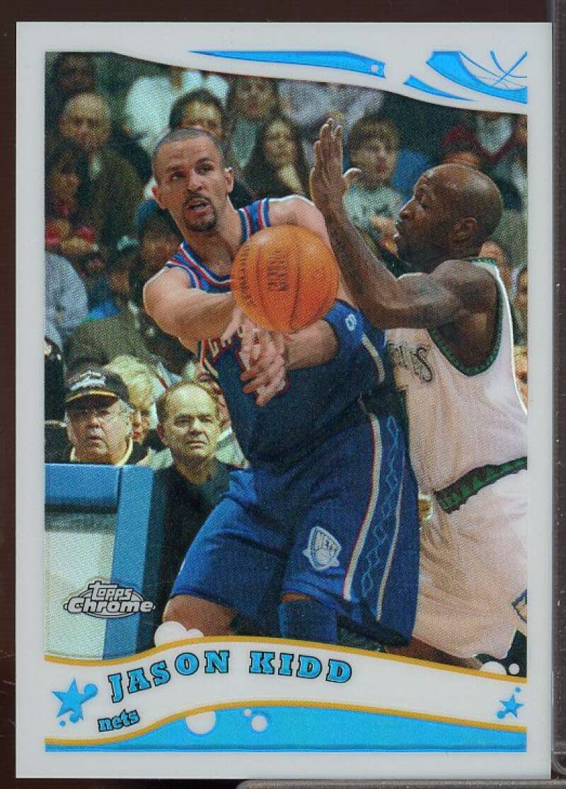 Jason Kidd Card 2005-06 Topps Chrome Refractors #32  Image 1