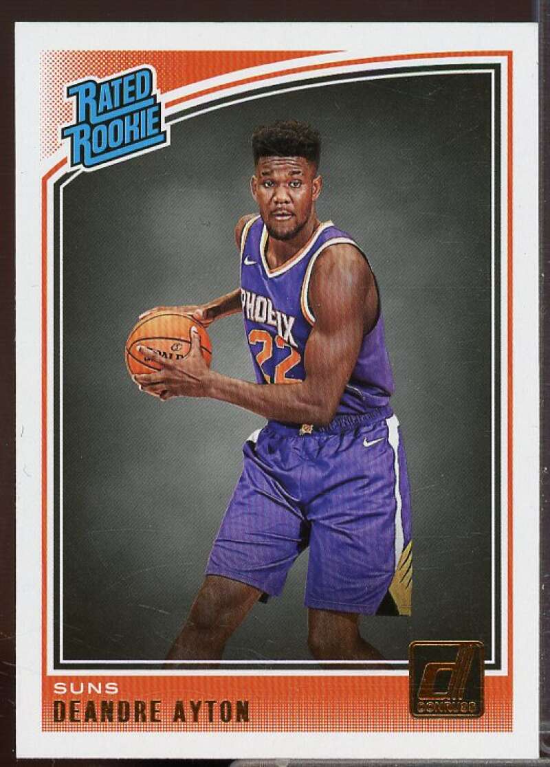 Deandre Ayton Rookie Card 2018-19 Donruss #157  Image 1