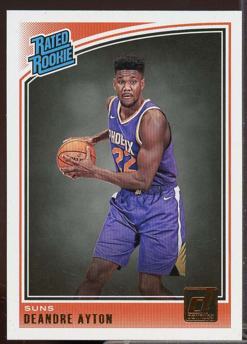 Deandre Ayton Rookie Card 2018-19 Donruss #157  Image 1