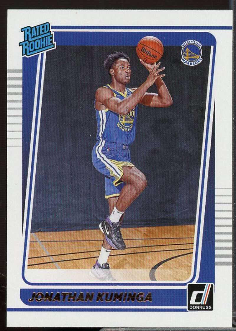 Jonathan Kuminga Rookie Card 2021-22 Donruss #240  Image 1