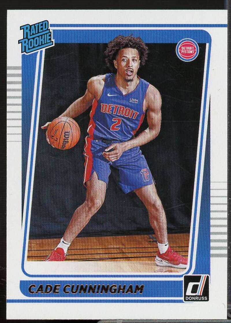 Cade Cunningham Rookie Card 2021-22 Donruss #211  Image 1