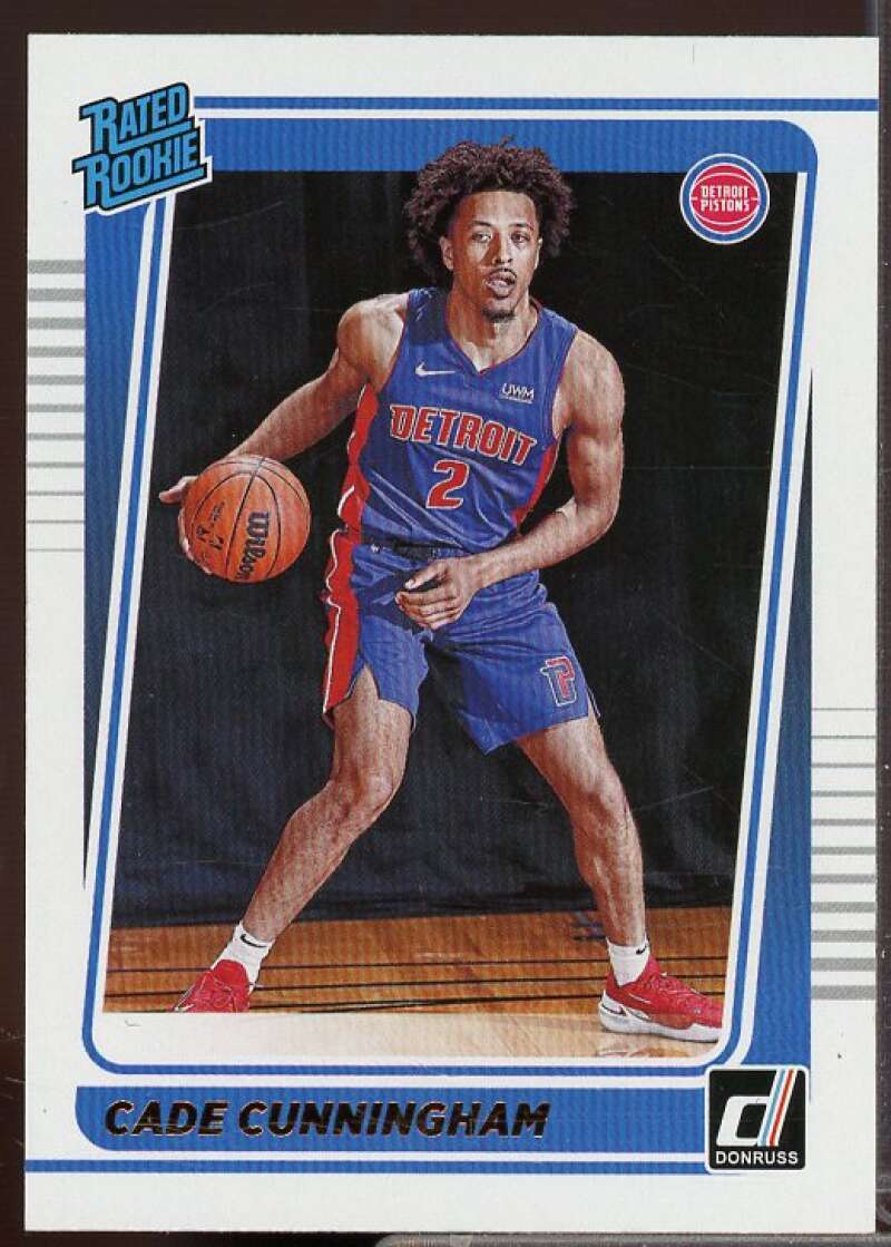 Cade Cunningham Rookie Card 2021-22 Donruss #211  Image 1