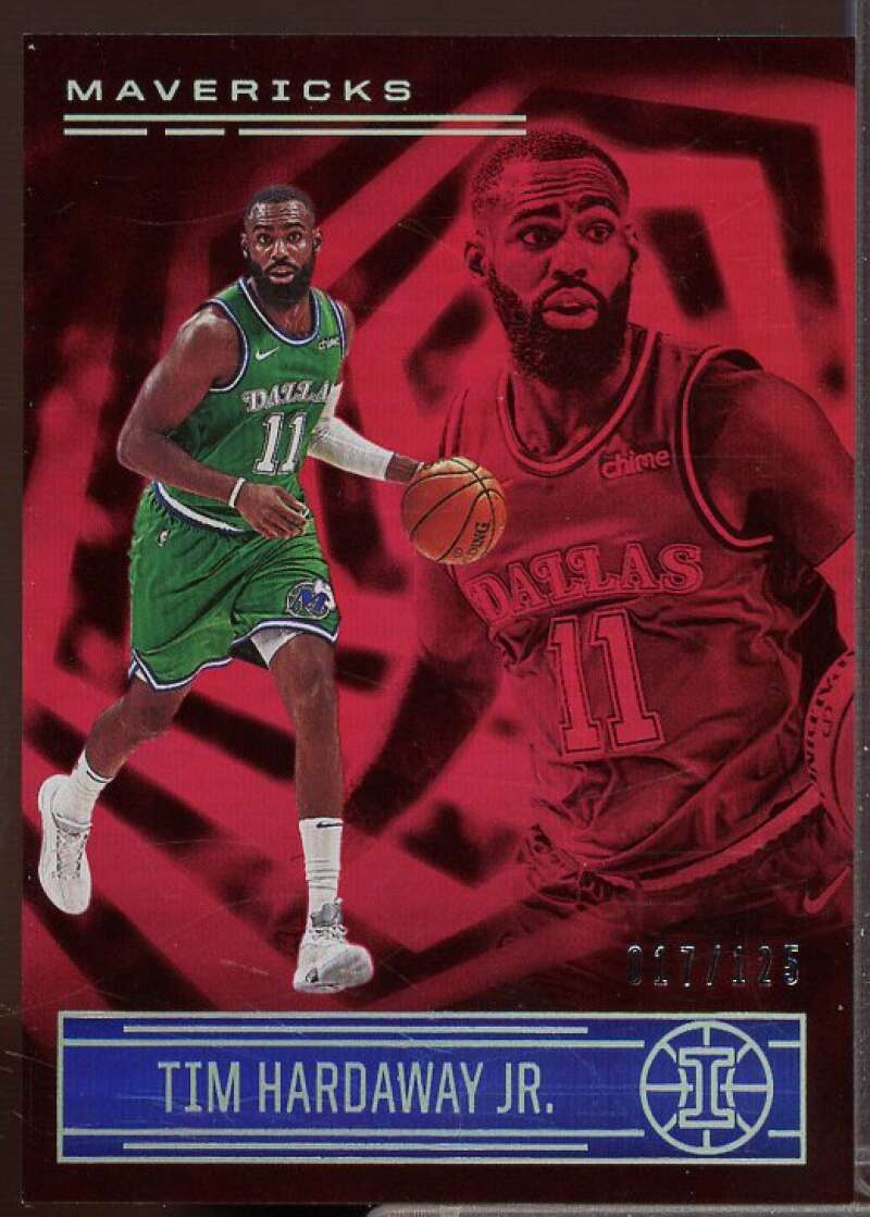 Tim Hardaway Jr. Card 2020-21 Panini Illusions Ruby #107  Image 1