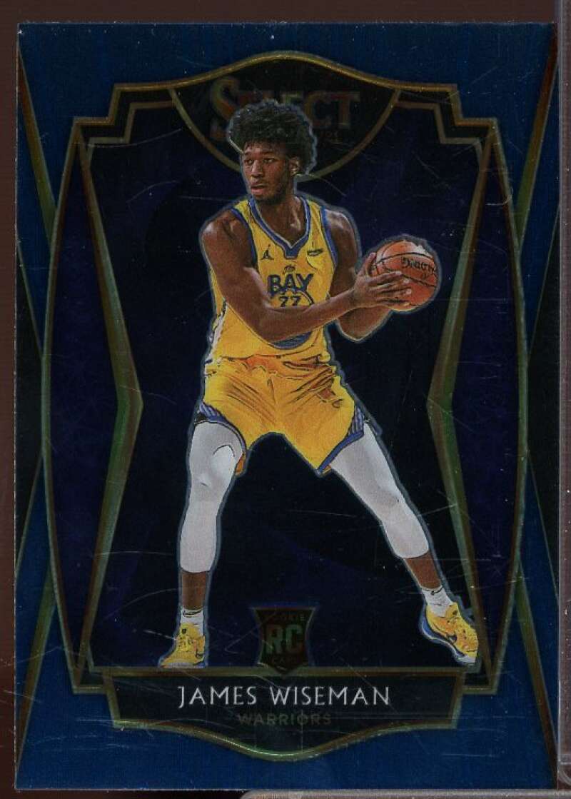 James Wiseman Rookie Card 2020-21 Select Blue Retail #184  Image 1