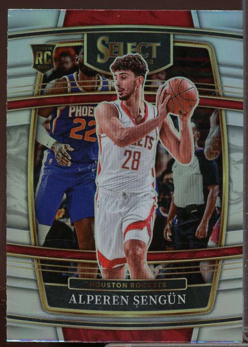 Alperen Sengun Rookie Card 2021-22 Select Prizms Silver #19  Image 1