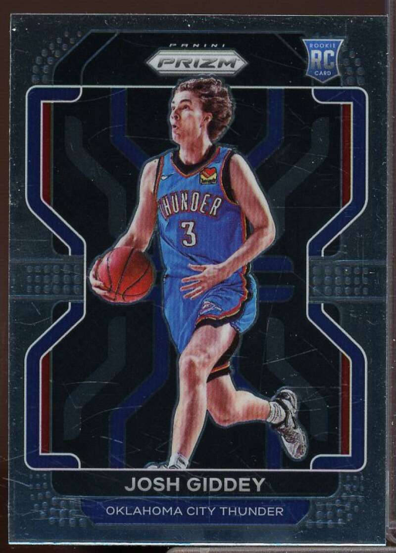 Josh Giddey Rookie Card 2021-22 Panini Prizm #301  Image 1