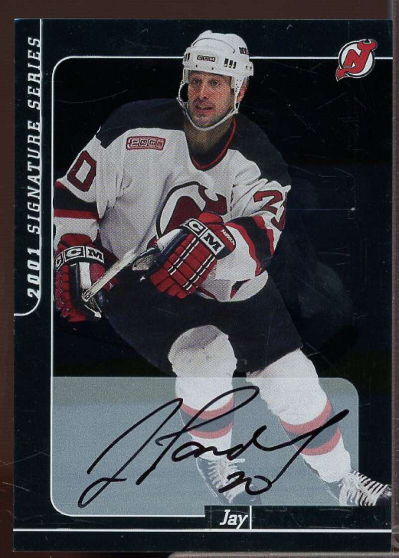 Jay Pandolfo Card 2000-01 BAP Signature Series Autographs #173  Image 1