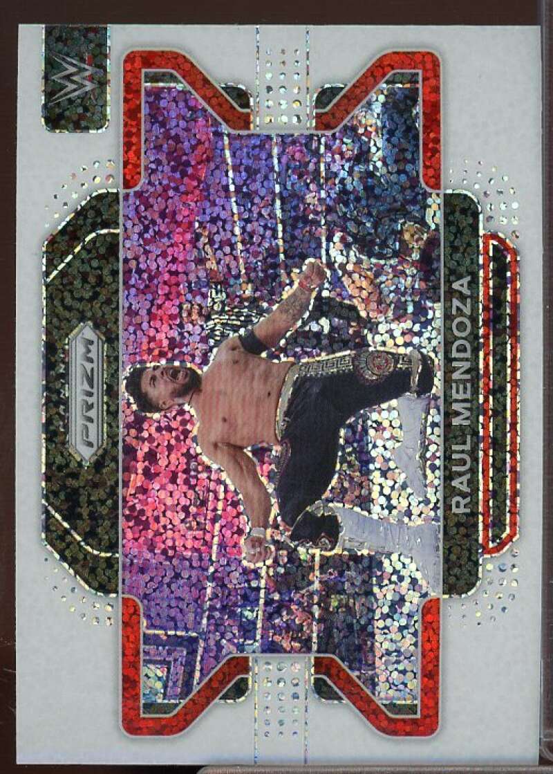 Raul Mendoza Card 2022 Panini Prizm WWE Prizms White Sparkle #88  Image 1