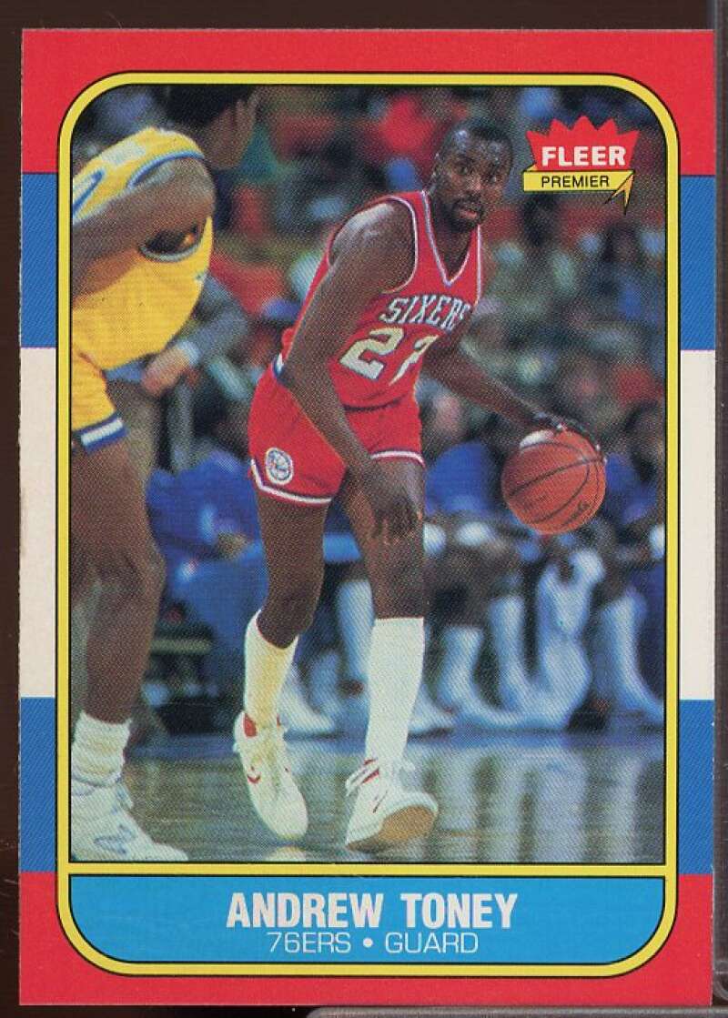 Andrew Toney Card 1986-87 Fleer #114  Image 1