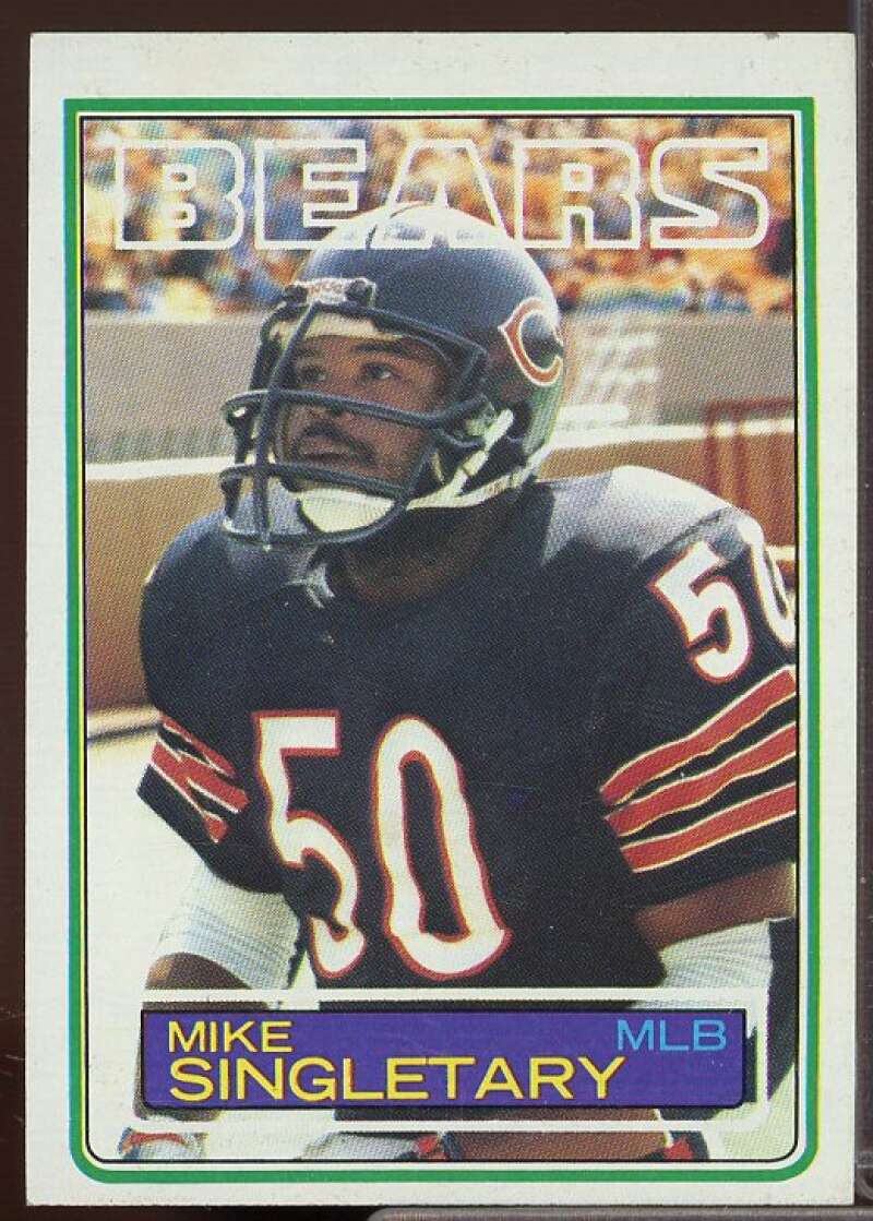 Mike Singletary Rookie Card 1983 Topps #38  Image 1