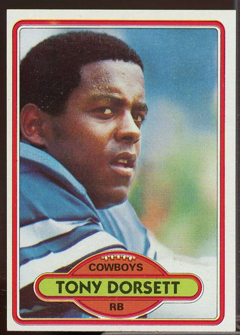 Tony Dorsett Card 1980 Topps #330  Image 1