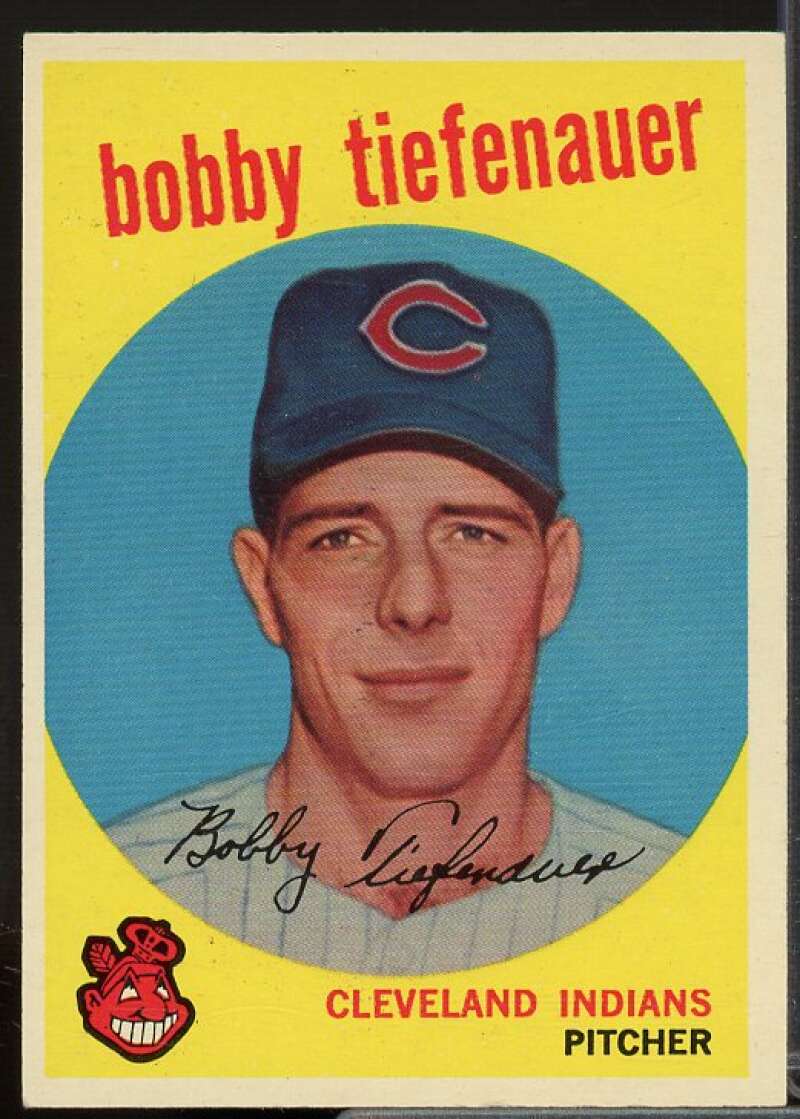 Bob Tiefenauer Rookie Card 1959 Topps #501  Image 1