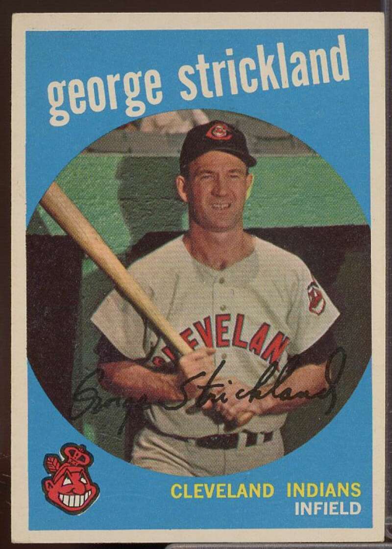 George Strickland Card 1959 Topps #207  Image 1