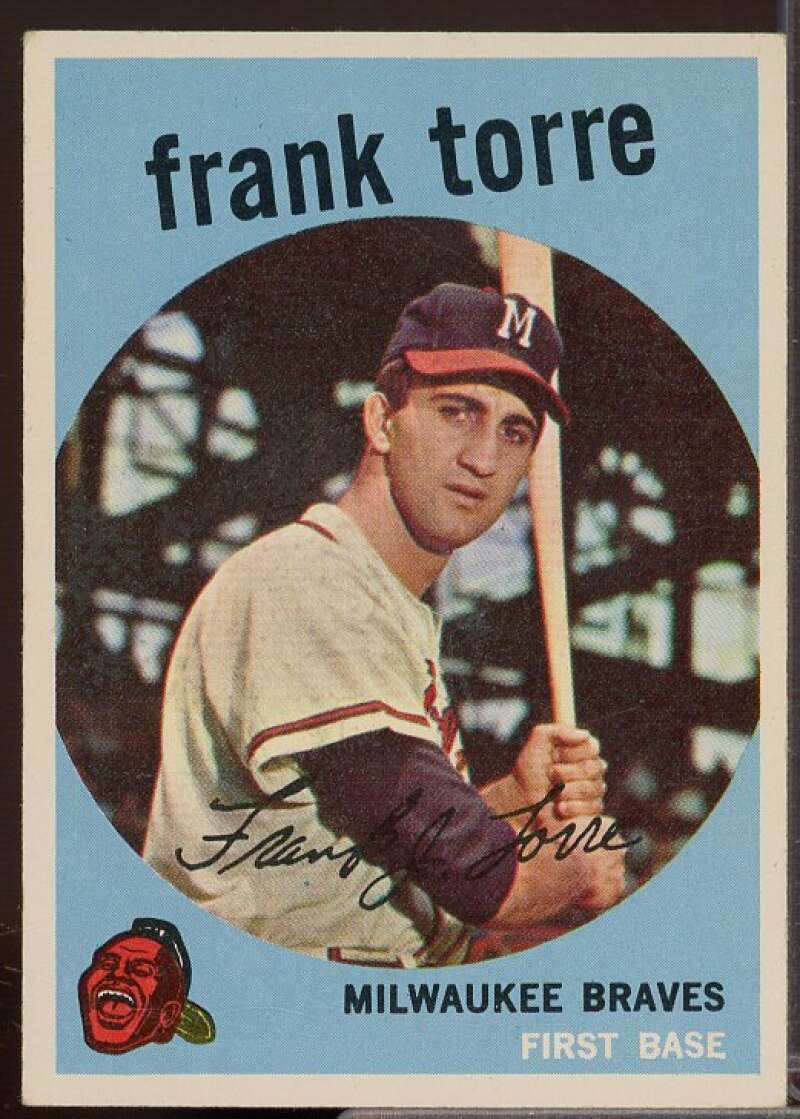Frank Torre Card 1959 Topps #65  Image 1