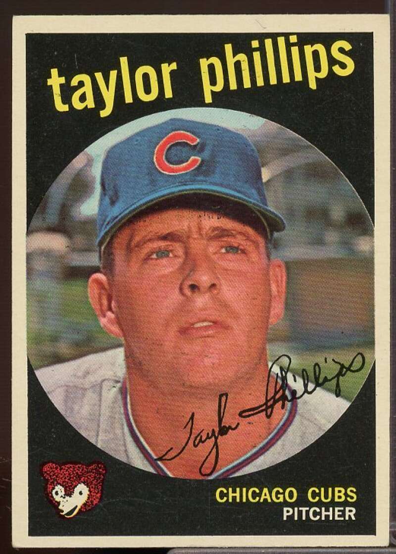 Taylor Phillips Card 1959 Topps #113  Image 1