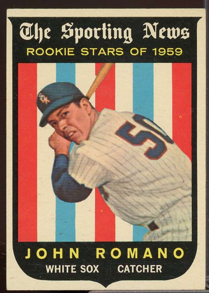 John Romano RS Rookie Card 1959 Topps #138  Image 1