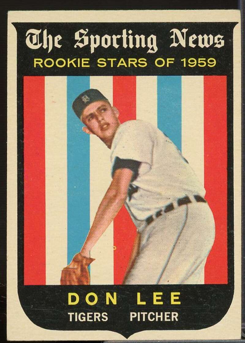 Don Lee RS Rookie Card 1959 Topps #132  Image 1