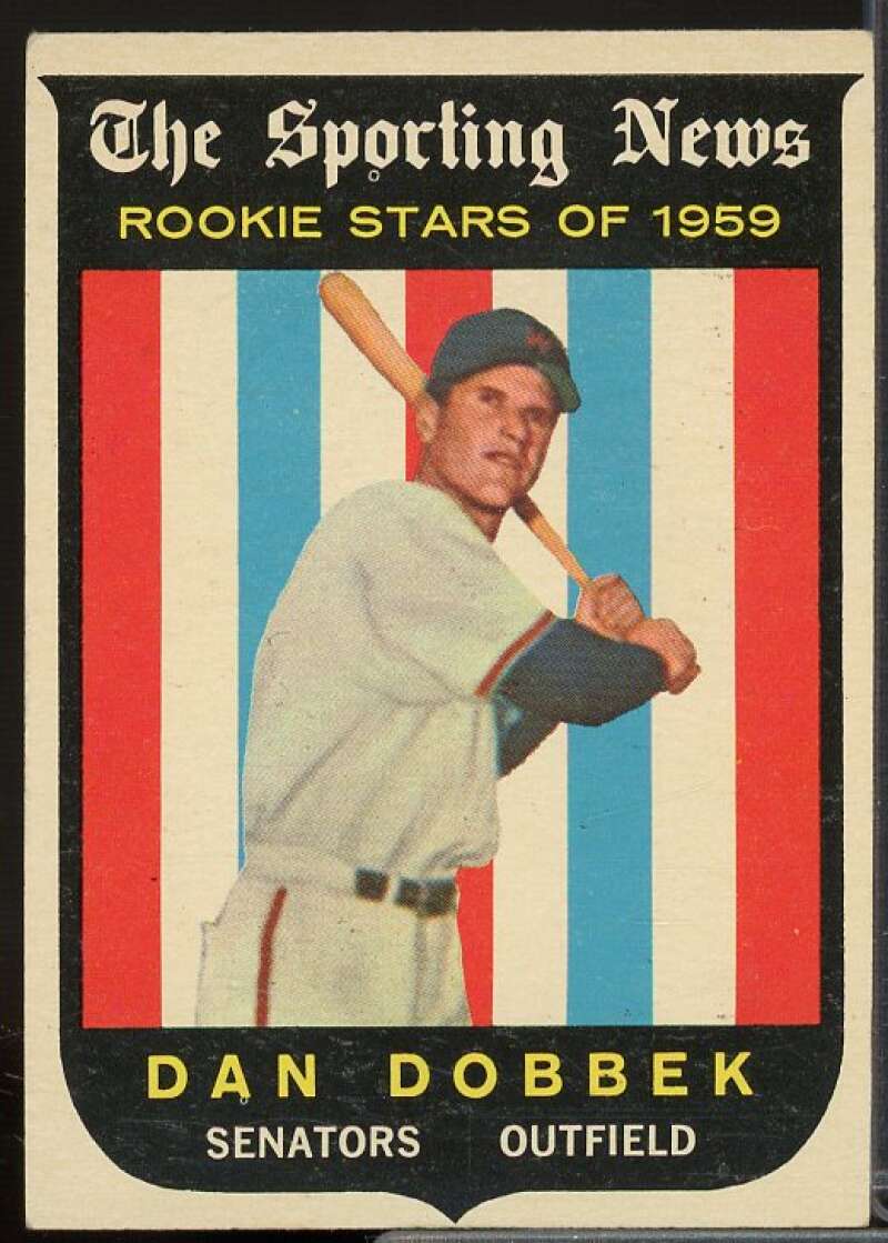 Dan Dobbek RS Rookie Card 1959 Topps #124  Image 1