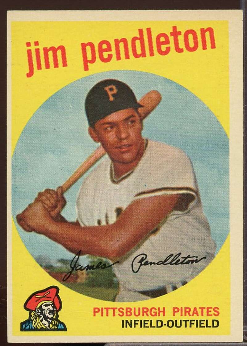 Jim Pendleton Card 1959 Topps #174  Image 1