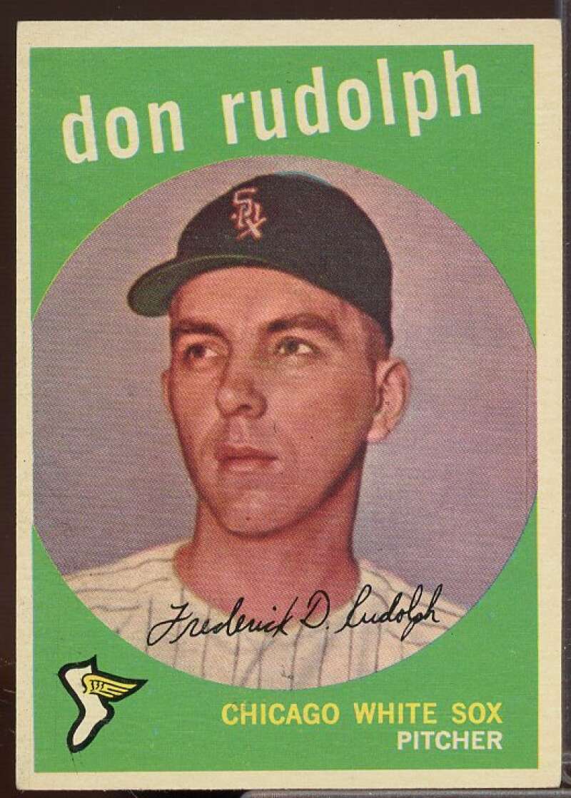 Don Rudolph Card 1959 Topps #179  Image 1