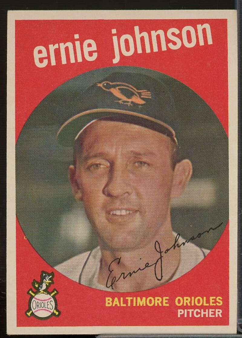 Ernie Johnson Card 1959 Topps #279  Image 1