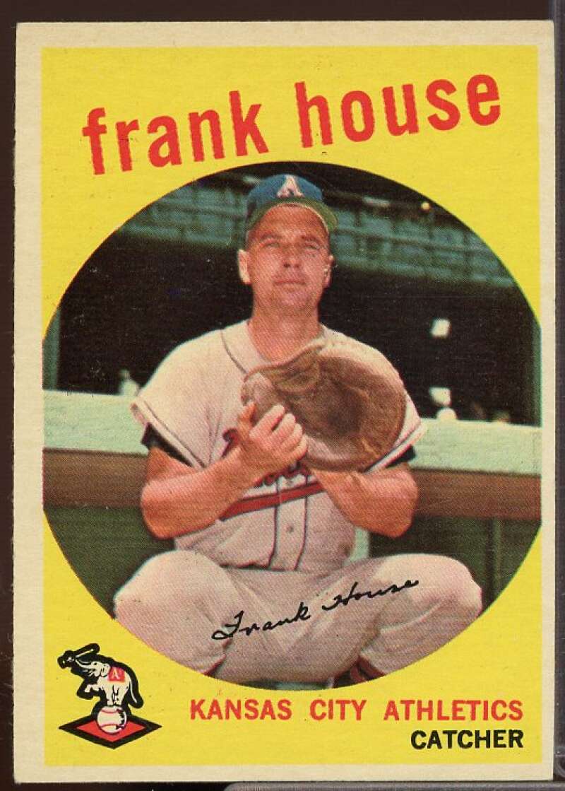 Frank House Card 1959 Topps #313  Image 1