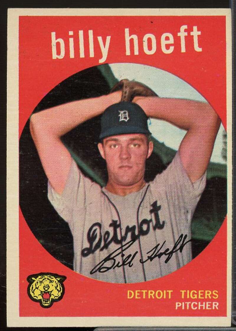Billy Hoeft Card 1959 Topps #343  Image 1