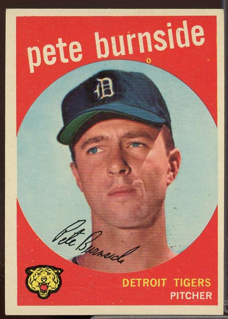 Pete Burnside Card 1959 Topps #354  Image 1