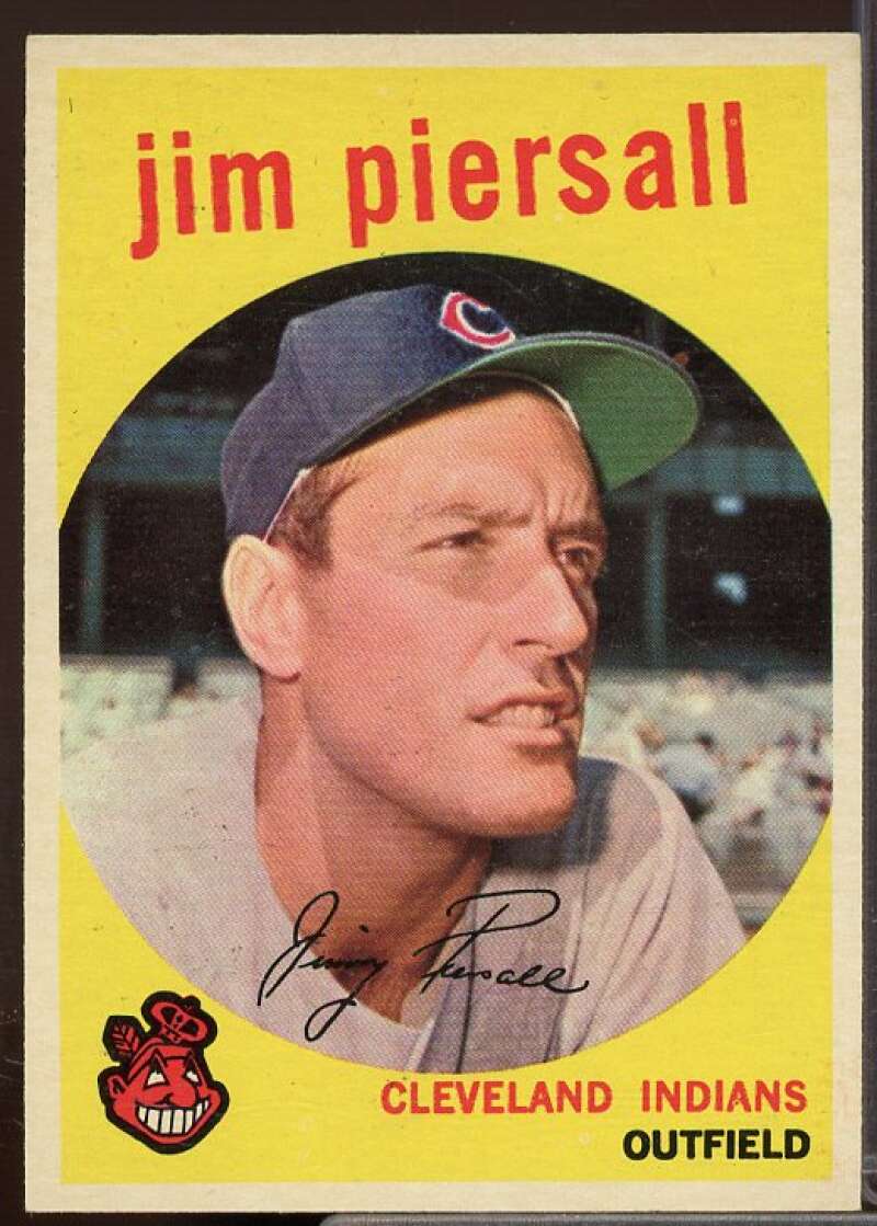 Jimmy Piersall Card 1959 Topps #355  Image 1